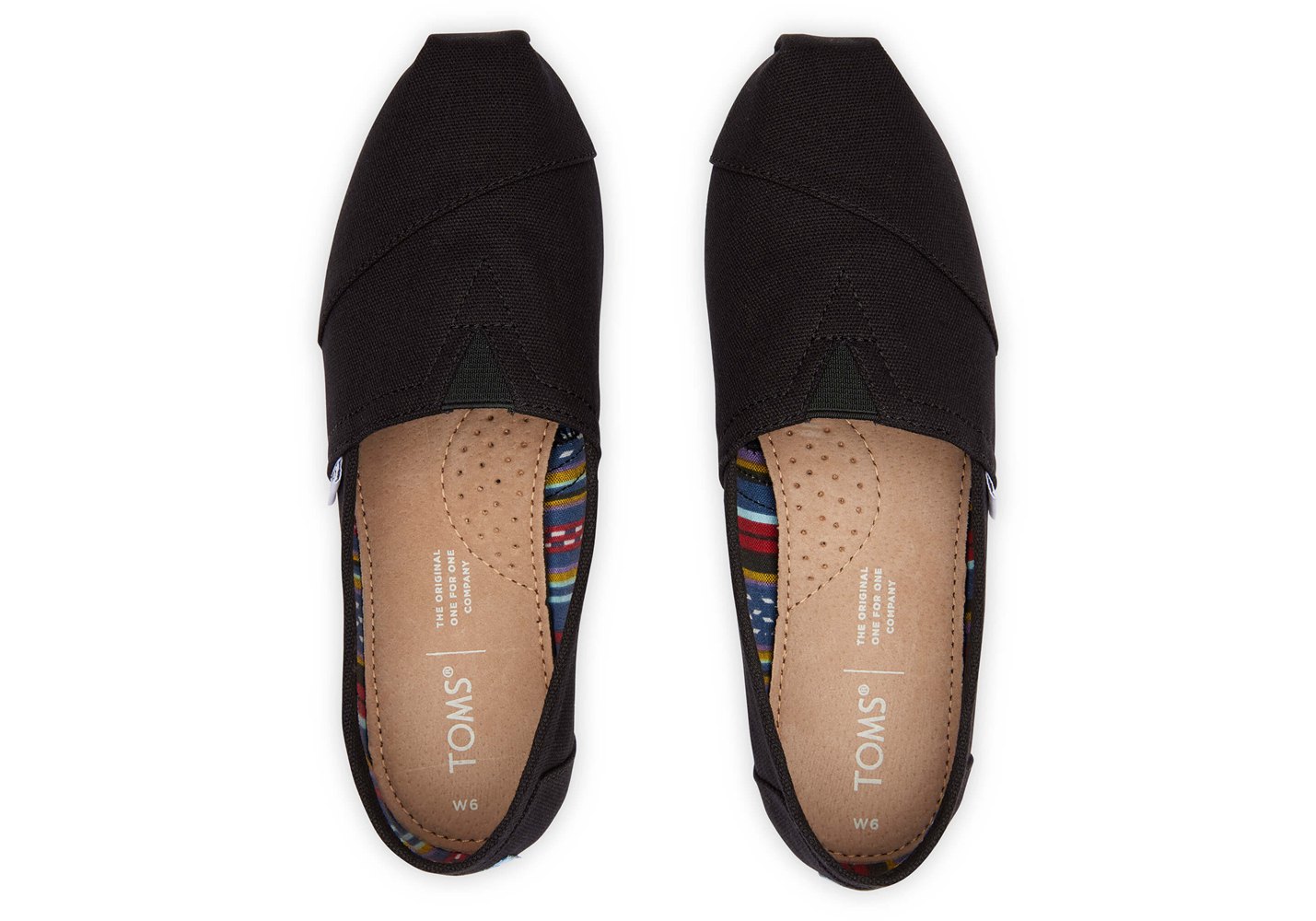 Toms Alpargata Canvas Espadrille Black - Womens - 92164-QOTB